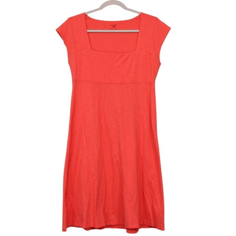 Horny Toad & Co Dress Size Small Coral Organic Cotton Stretch Camping Outdoor
